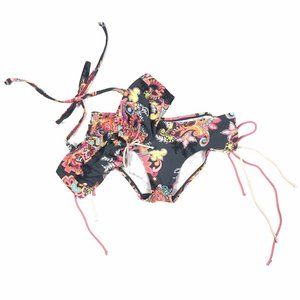 Designers At Debenhams Women's Bandeau Bikini Swimsuit Top Size 12 Bottoms 8